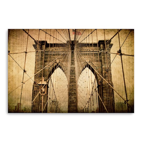Brooklyn Bridge Canvas Giclee